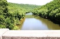 Looking down the Cumberland River from Yamacraw Bridge.