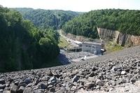 Hydroeletric Power station below Laurel River Dam