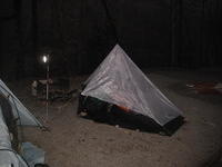 New Cubin Tent set up